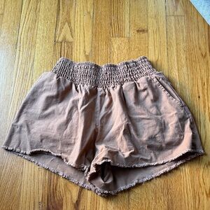 Wild Fable High Waist Brown Shorts